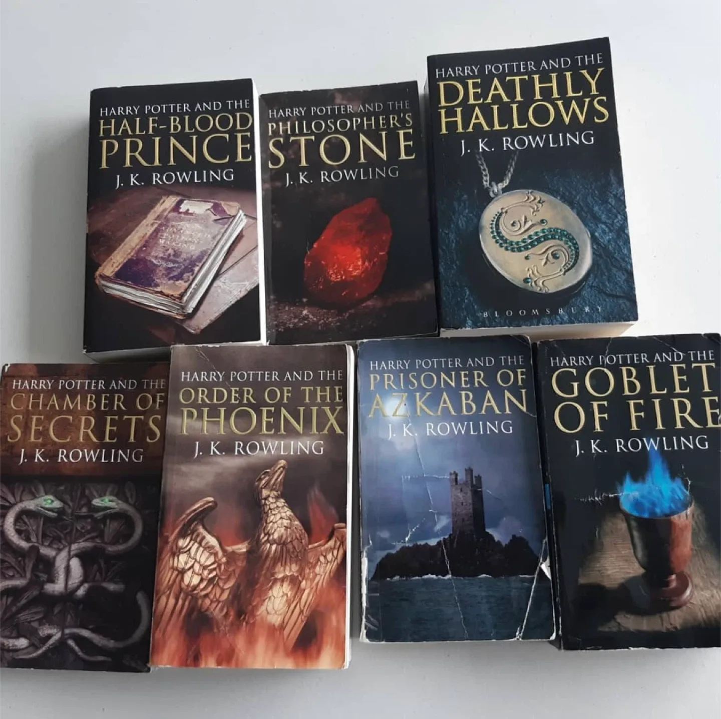 Harry Potter Book Set by J.K. Rowling