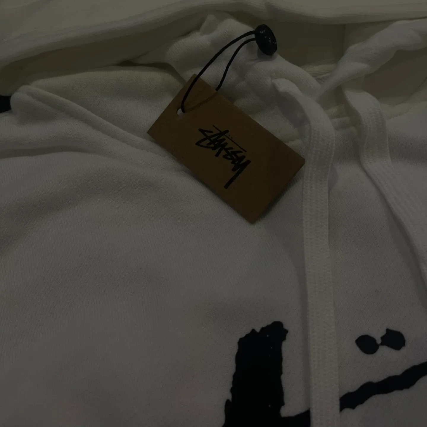 White Stussy Hoodie image indicator(3)
