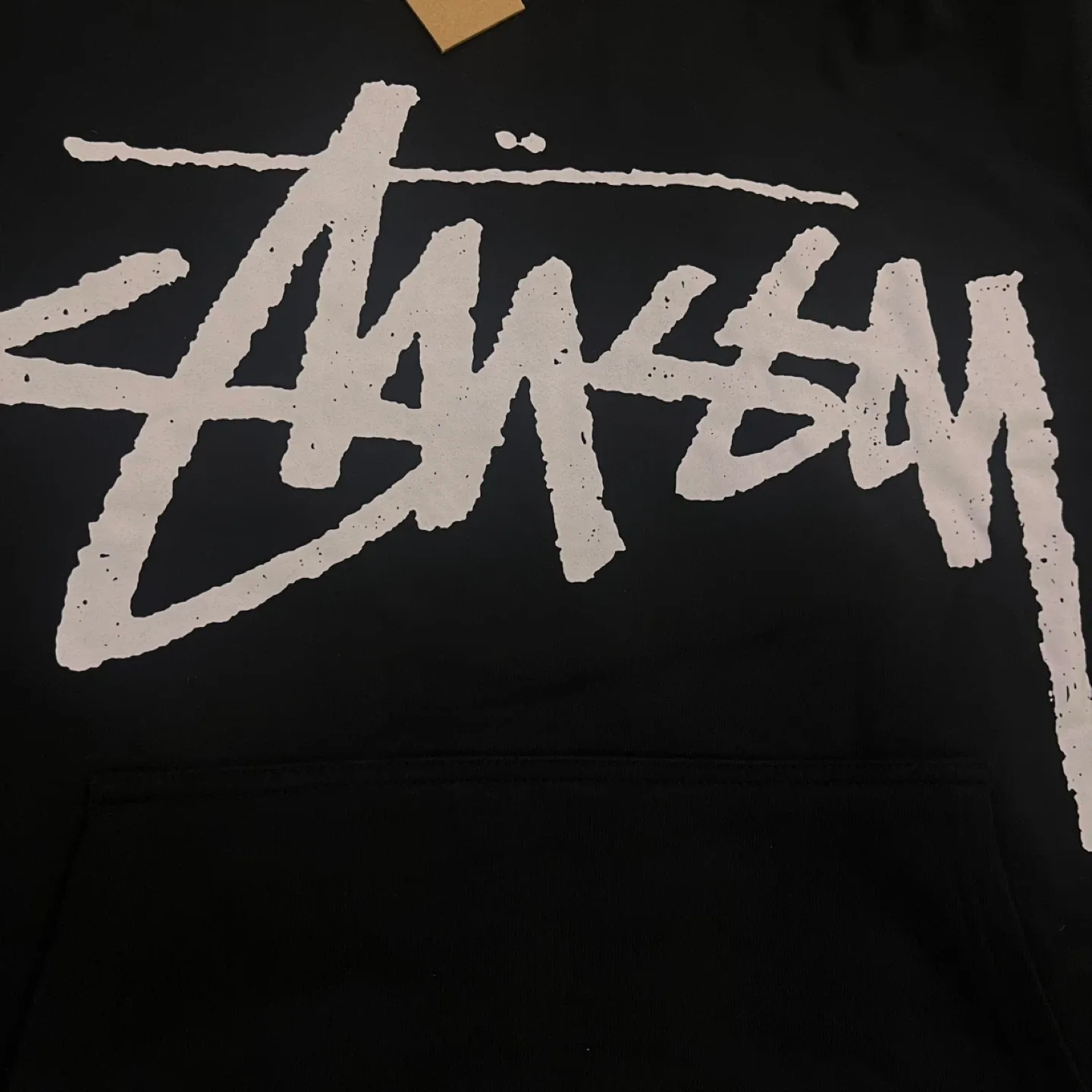 Black Stussy Hoodie image indicator(2)