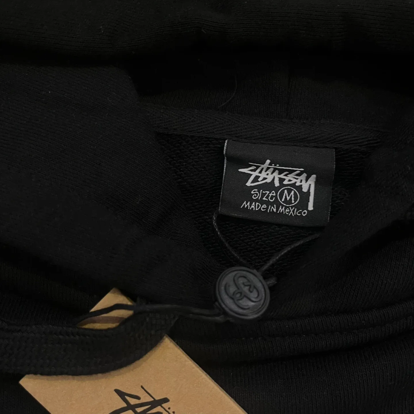 Black Stussy Hoodie image indicator(4)