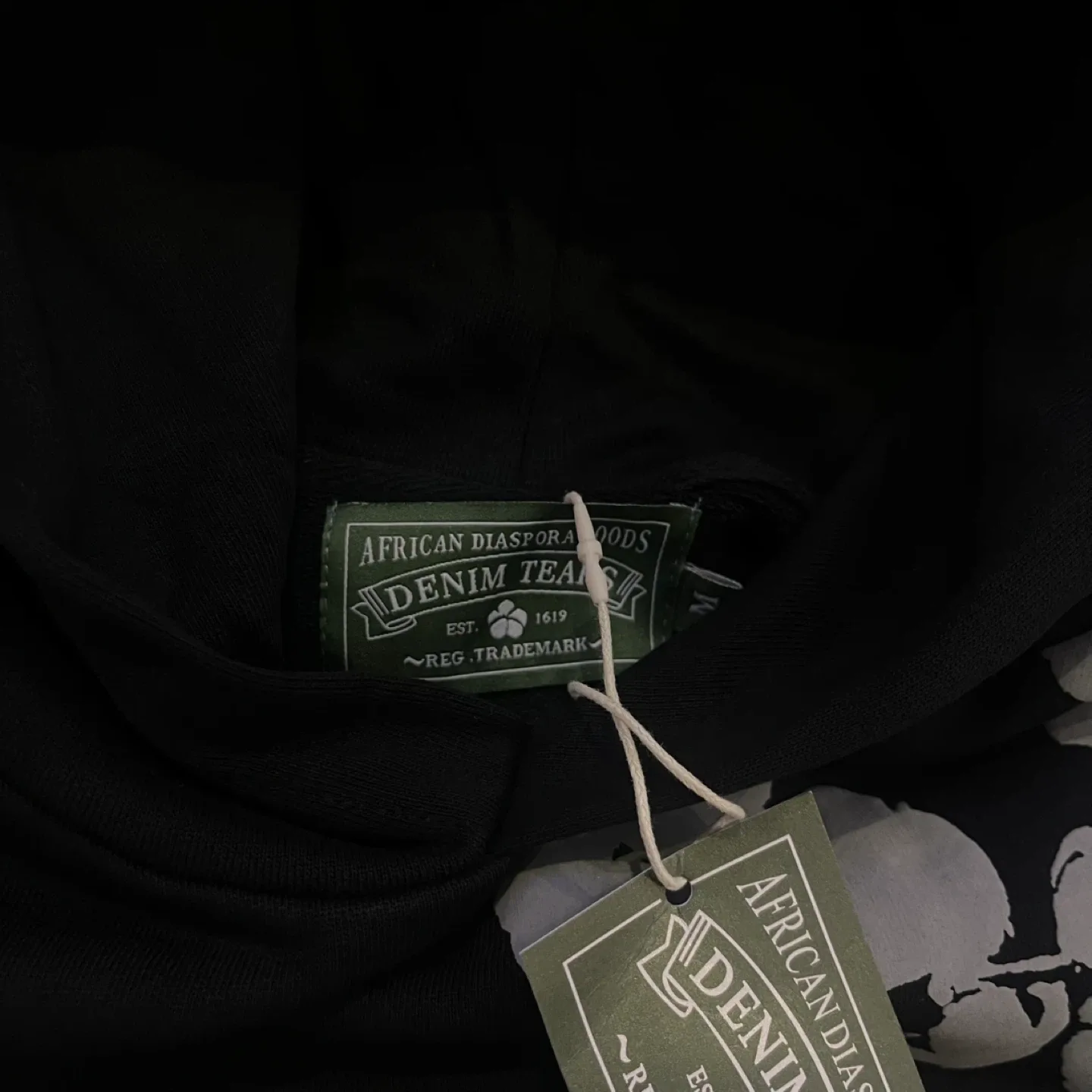 Black Denim Tears Hoodie image indicator(3)