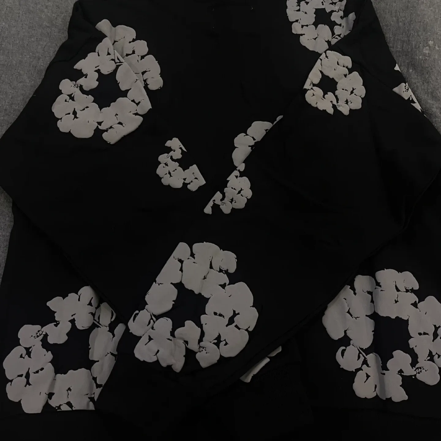 Black Denim Tears Hoodie image indicator(4)