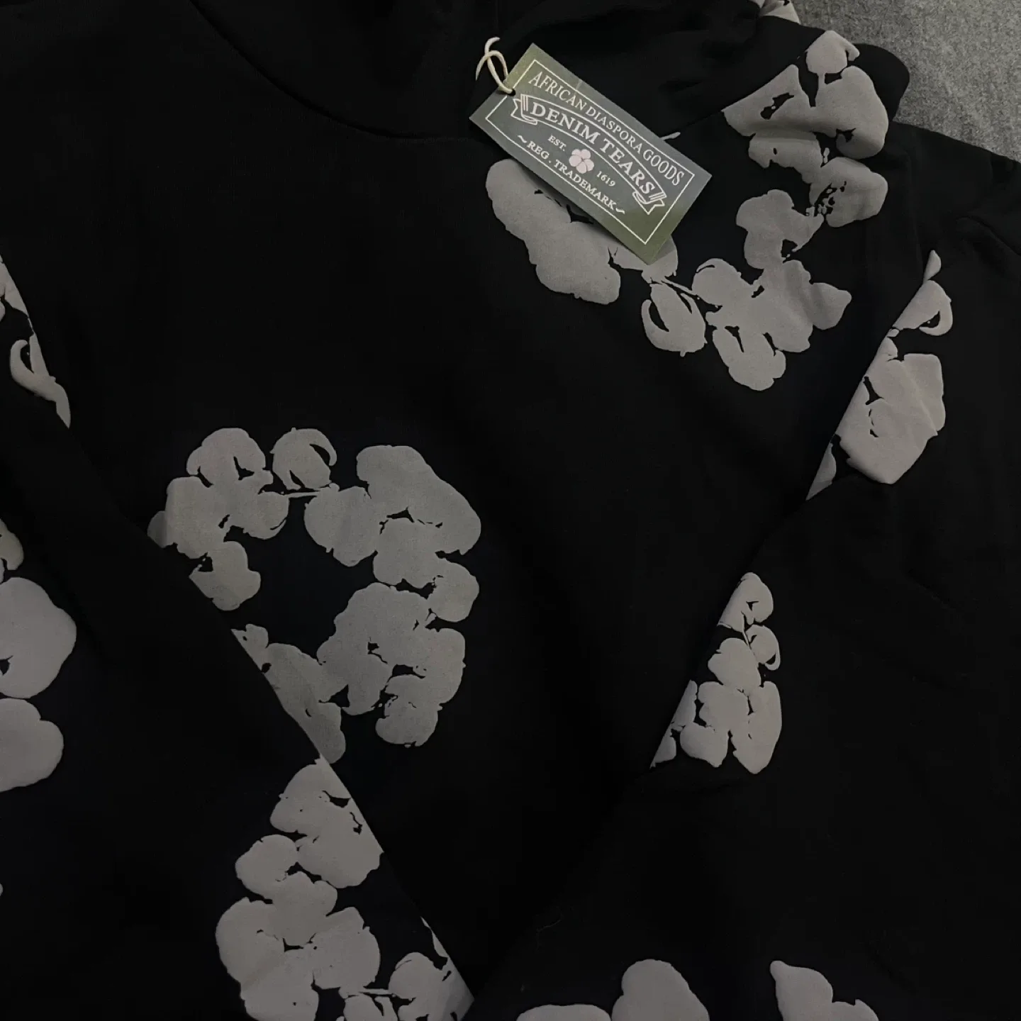 Black Denim Tears Hoodie image indicator(2)