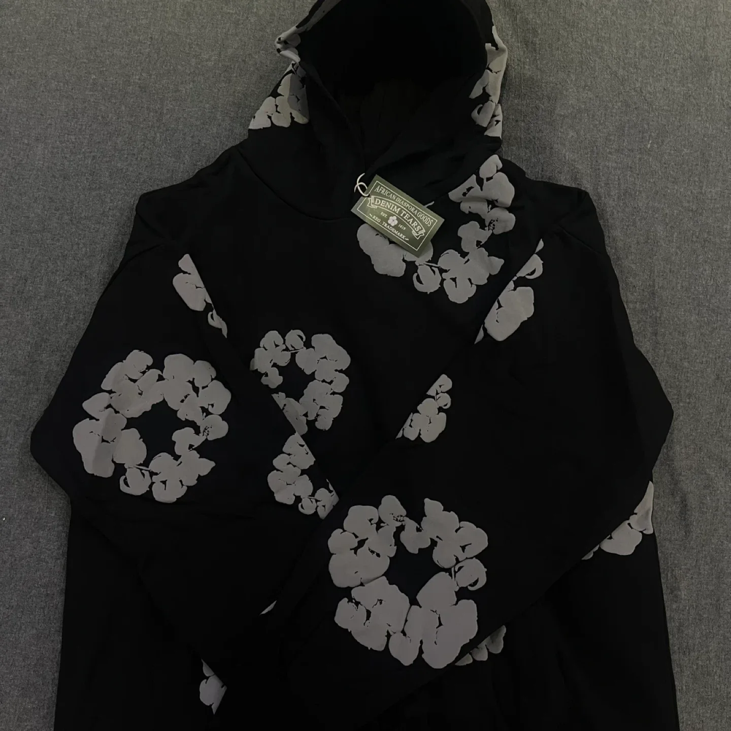 Black Denim Tears Hoodie