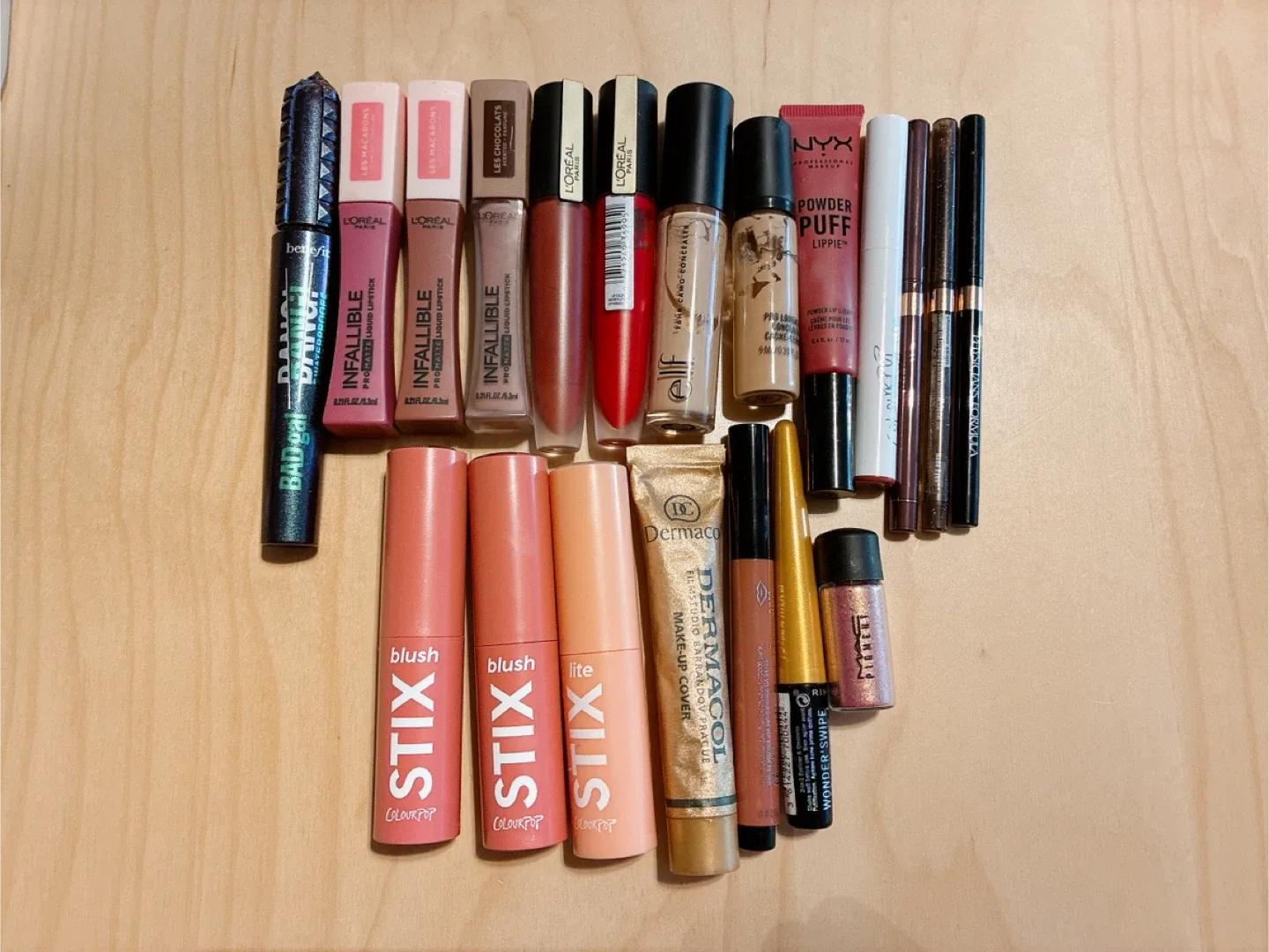 Mixed Makeup Lot: Benefit, L'Oreal, Colourpop & More