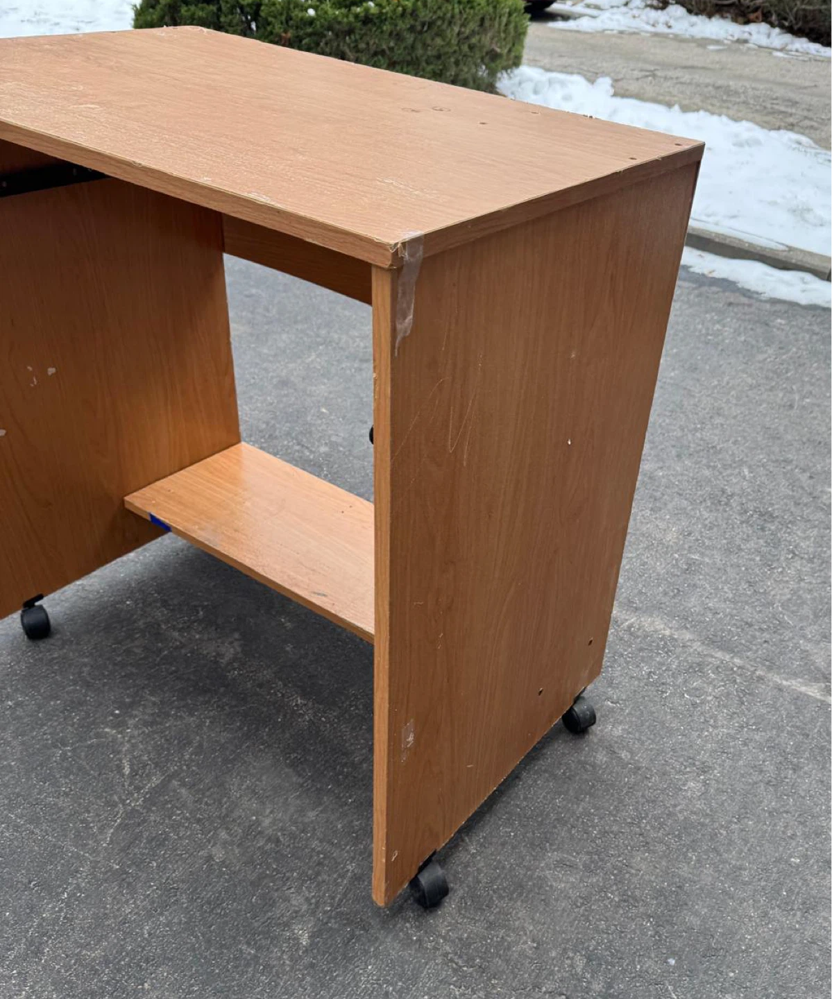 Small Wooden Desk - photo 3