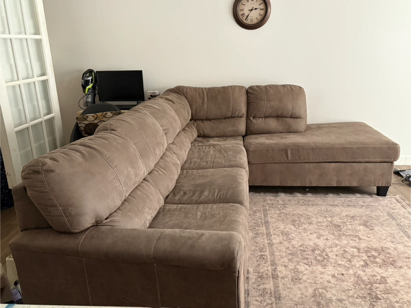 Ashley Sectional Sofa with Chaise - photo 2