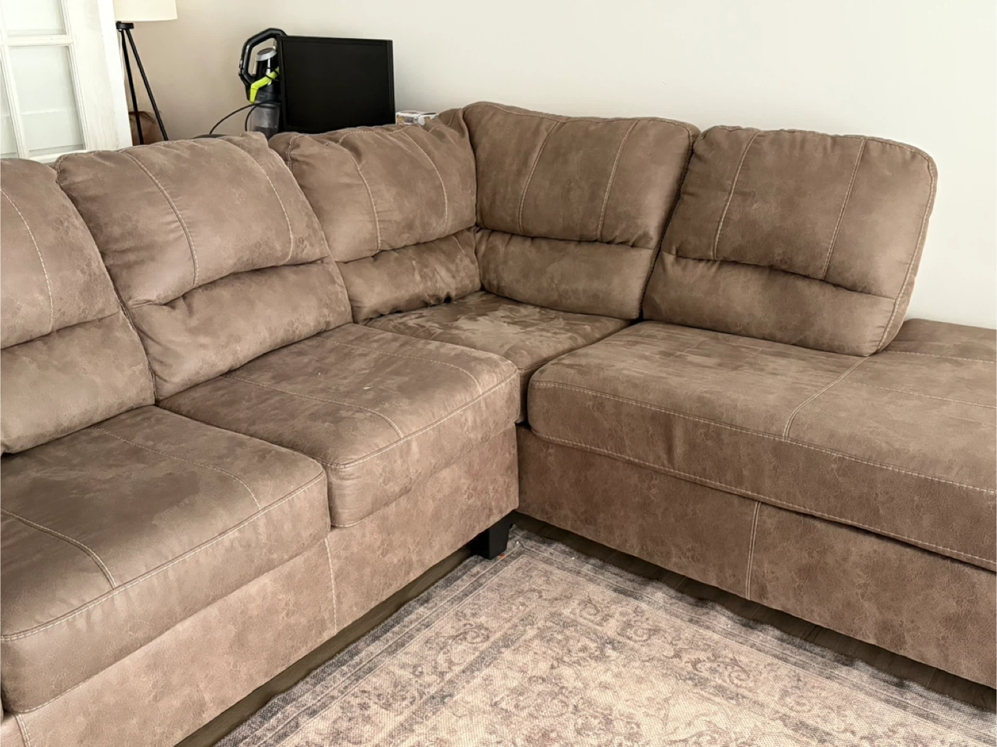 Ashley Sectional Sofa with Chaise - photo 3