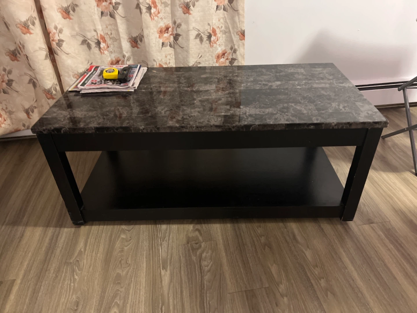 Lift Top Coffee Table - Black - photo 2
