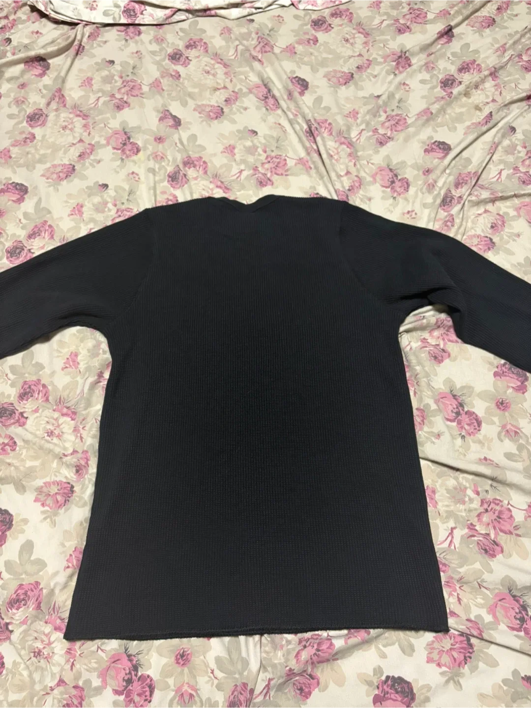 Nike Waffle Knit Long Sleeve Shirt - Size S image indicator(4)