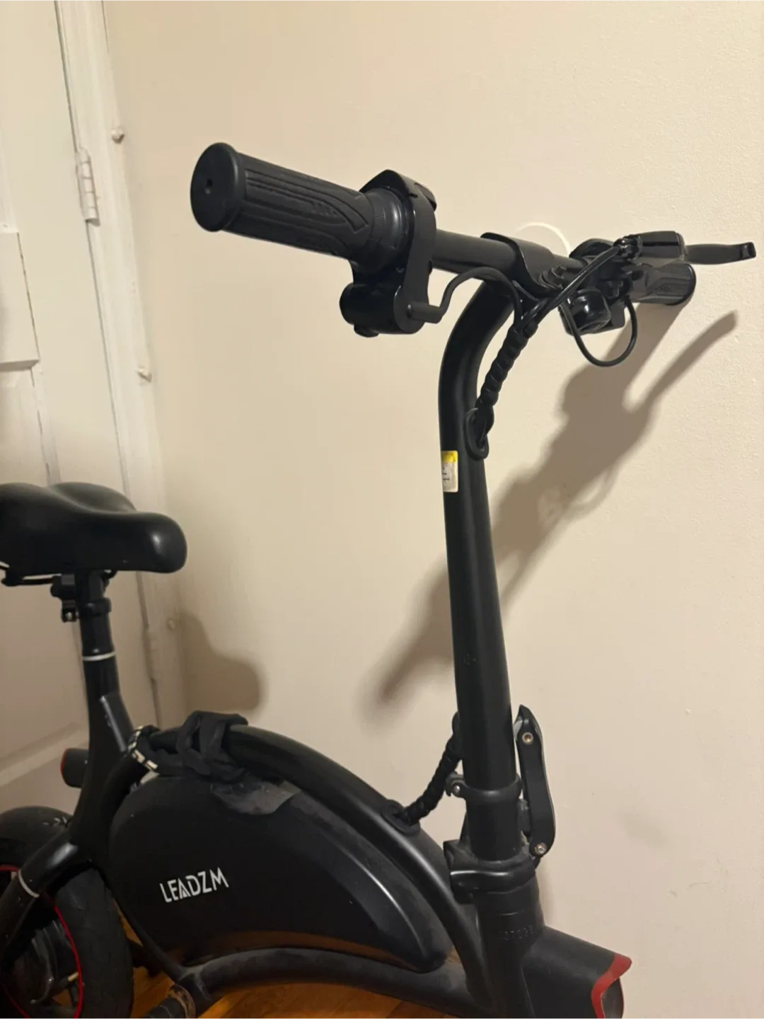 LEADZM Electric Bike - Black image indicator(2)