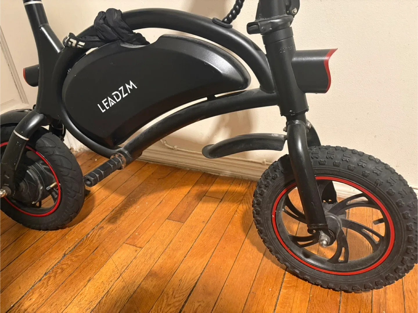 LEADZM Electric Bike - Black