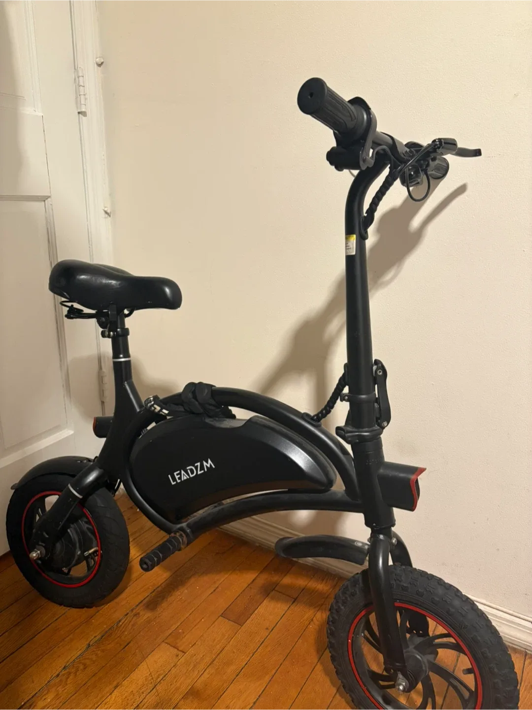 LEADZM Electric Bike - Black image indicator(3)