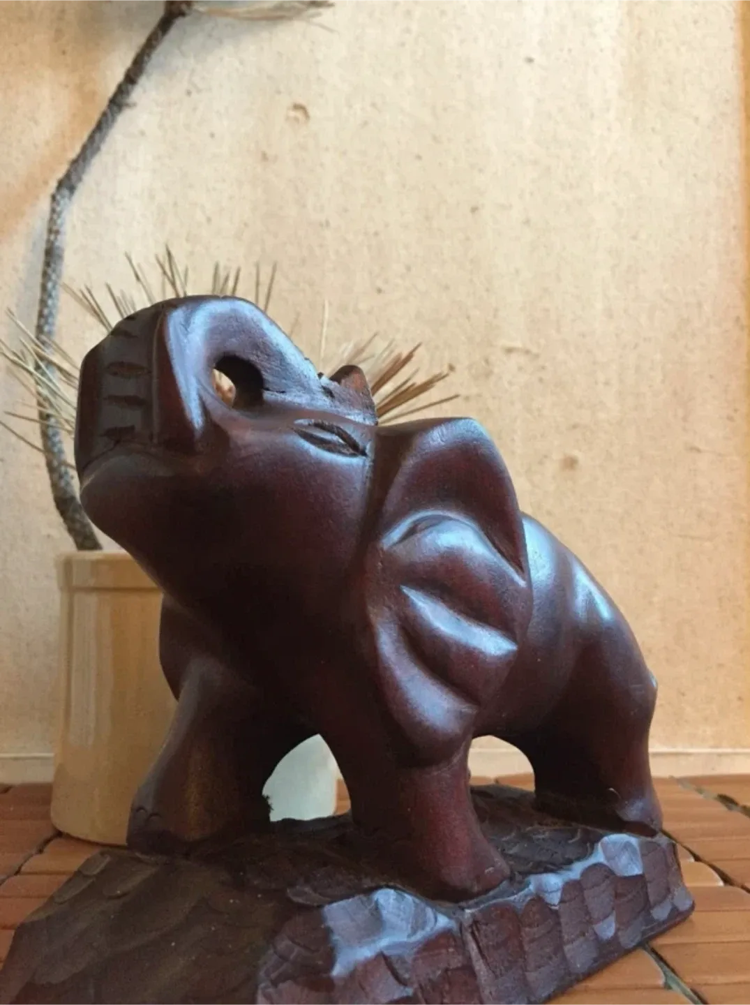 #🎁idea•Wooden Elephant Carving image indicator(6)