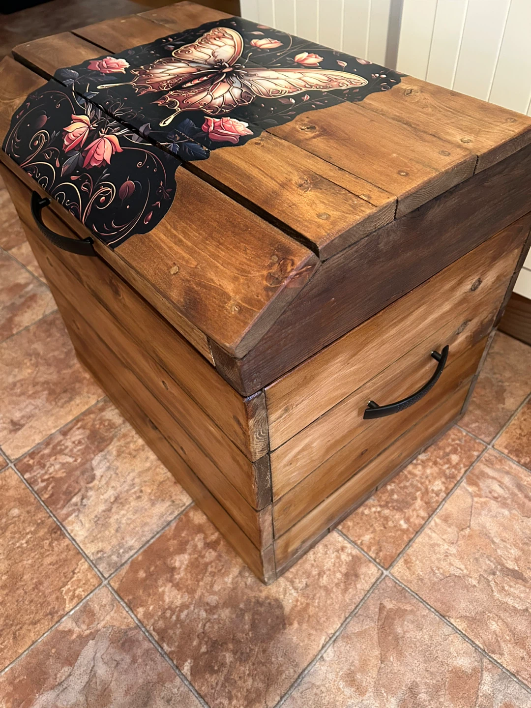 Wooden Storage Trunk - photo 2