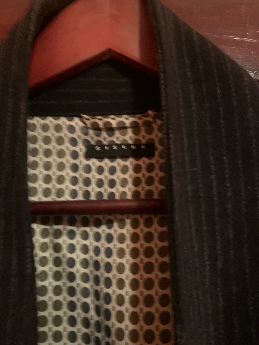 Sisley Pinstripe Cape Jacket image indicator(2)