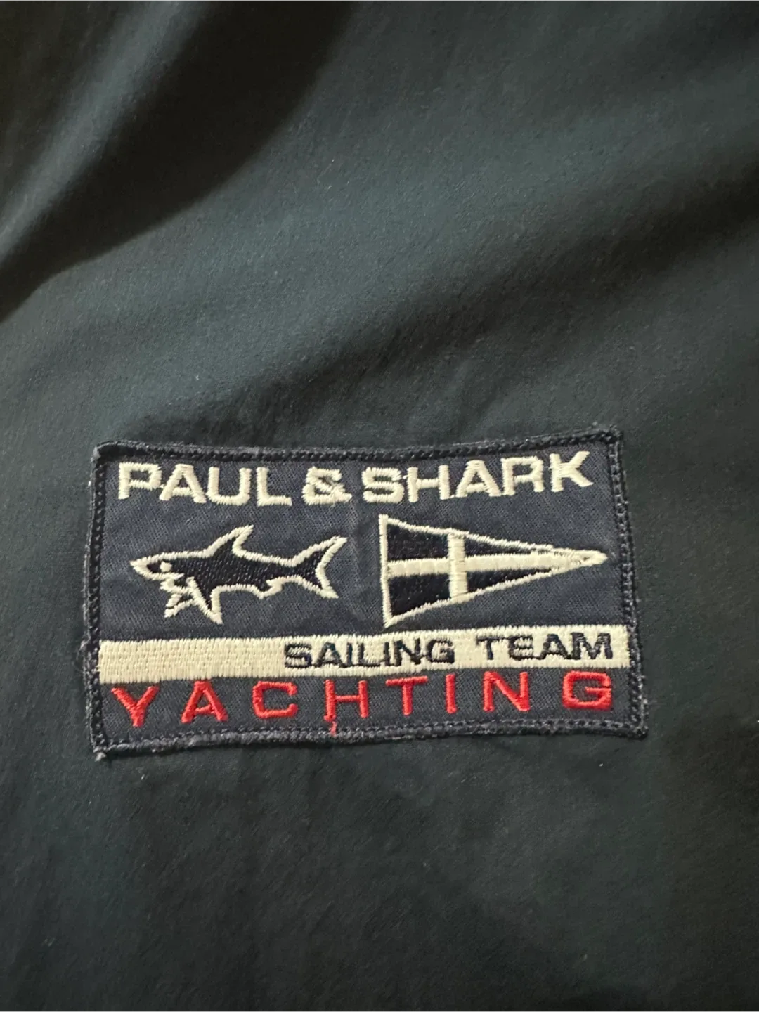 #Cleanout Paul & Shark Navy Blue Button-Down Shirt Large image indicator(3)