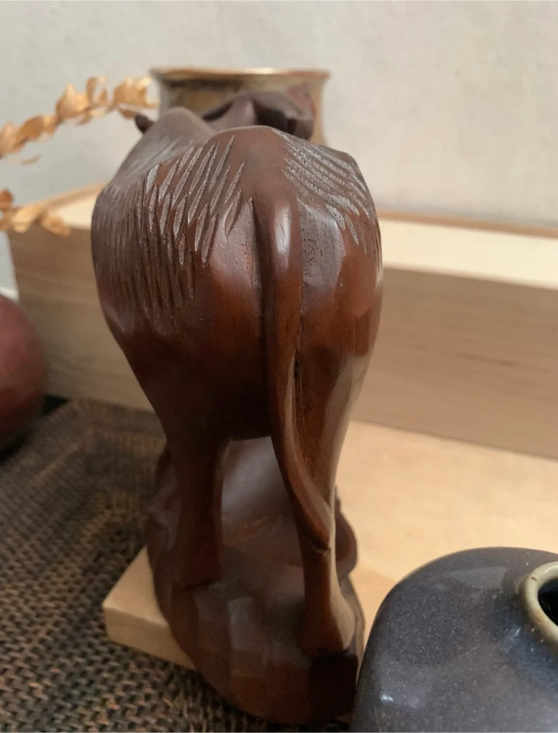#🎁idea•Wooden Water Buffalo Statue image indicator(9)