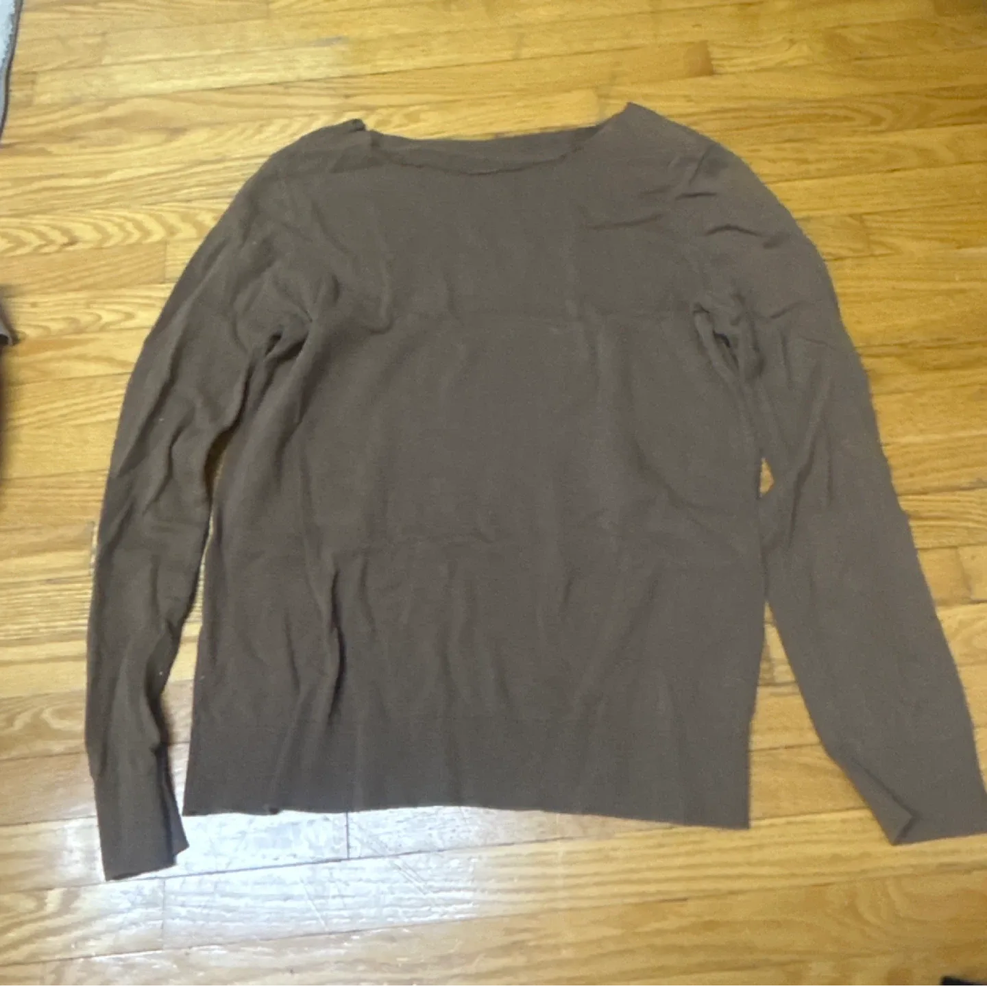 lewkin off the shoulder brown top