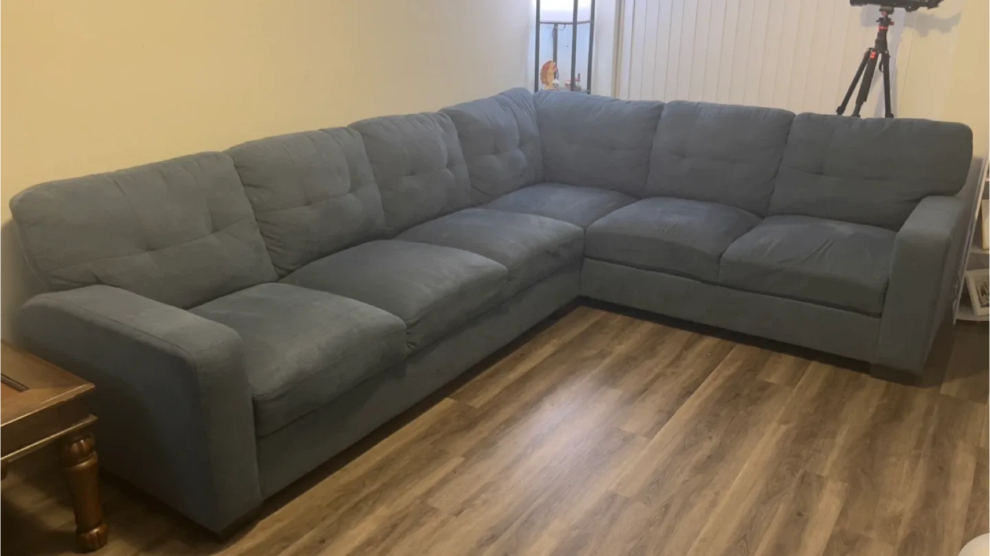 Blue Sectional Sofa