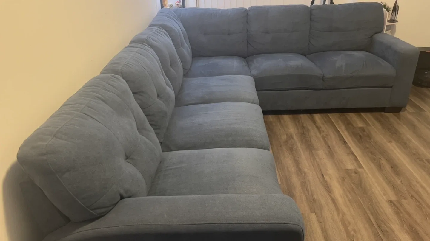 Blue Sectional Sofa image indicator(2)