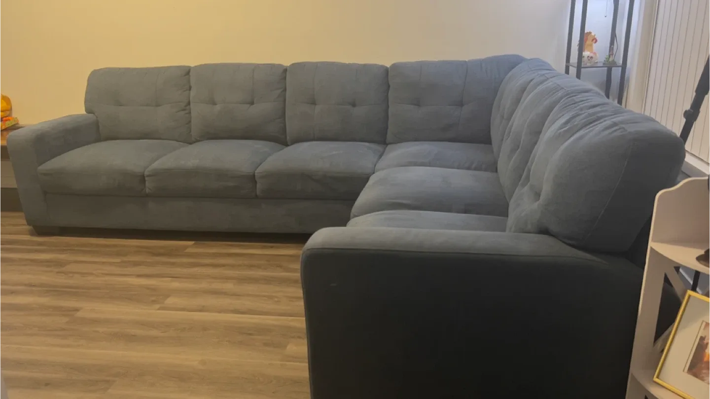 Blue Sectional Sofa image indicator(3)