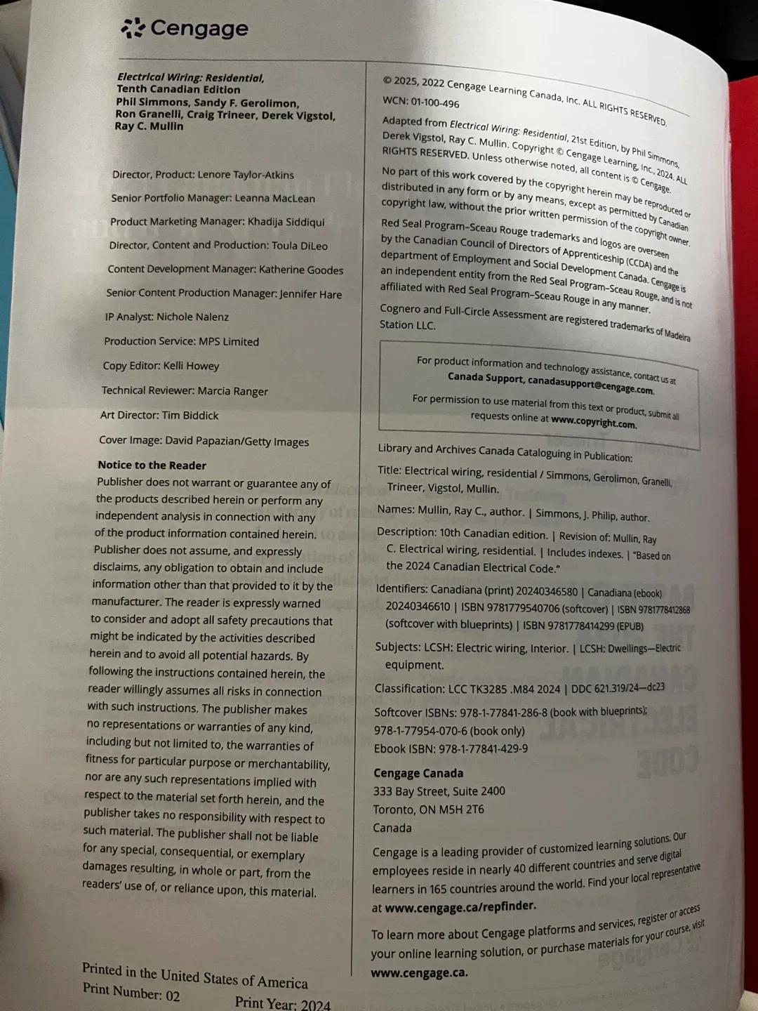 Electrical Wiring 10th Canadian Edition Residential image indicator(3)