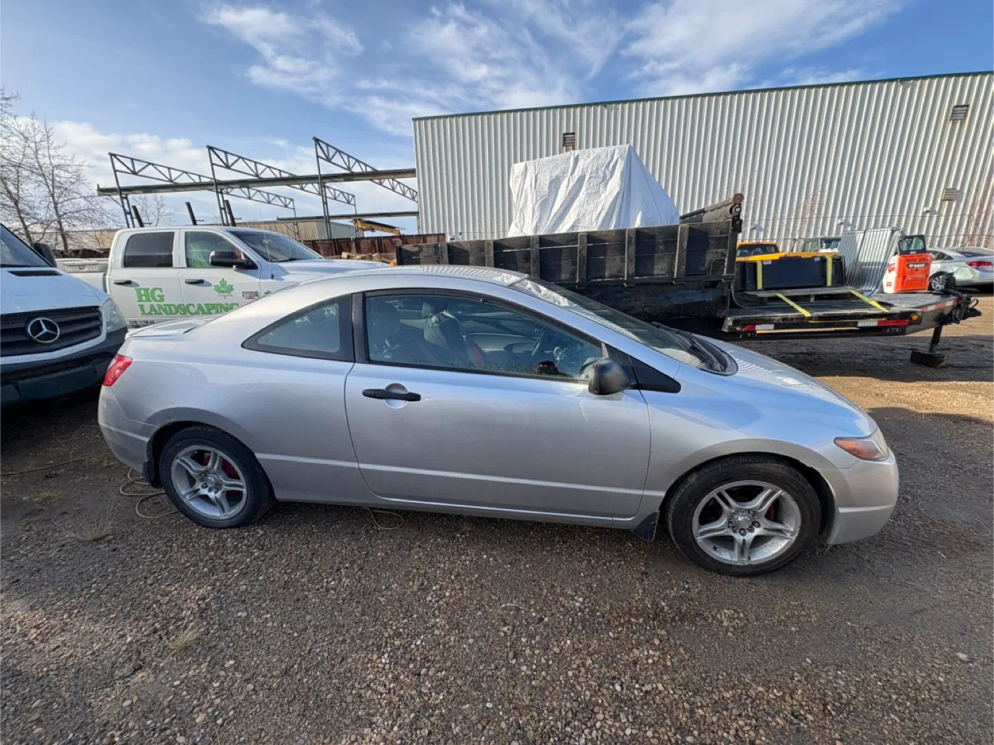 2006 Silver Honda Civic Coupe