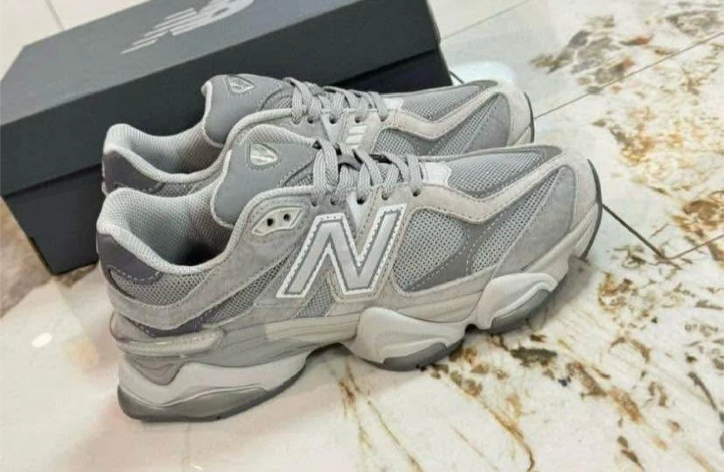 New Balance 9060 Gray US 7.5 Men's