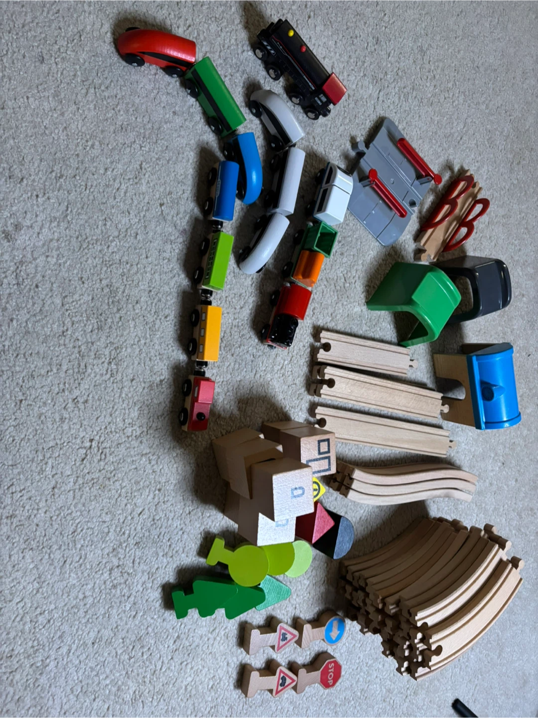 Wooden Train Set - photo 2