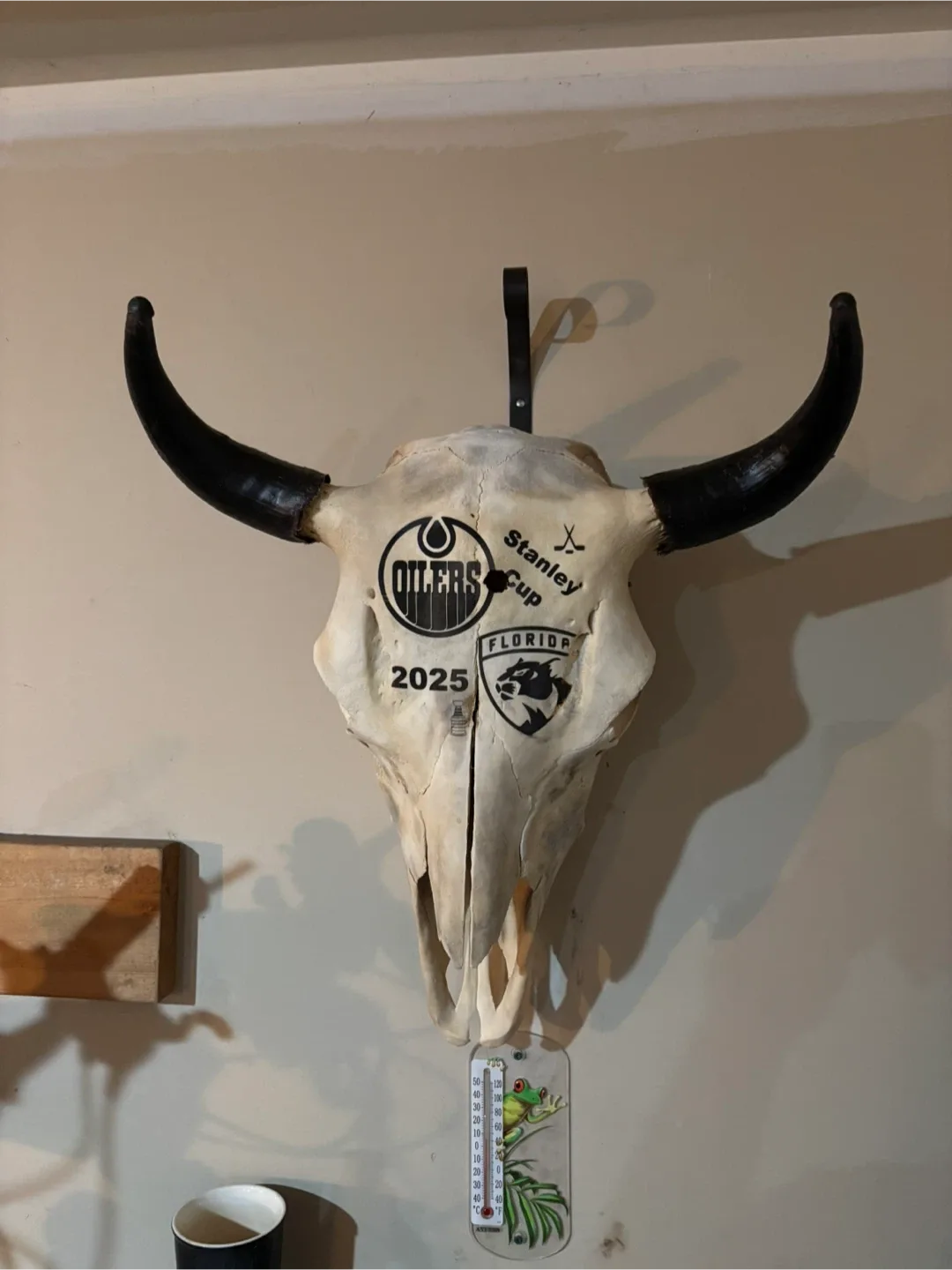 One of a kind playoff bison