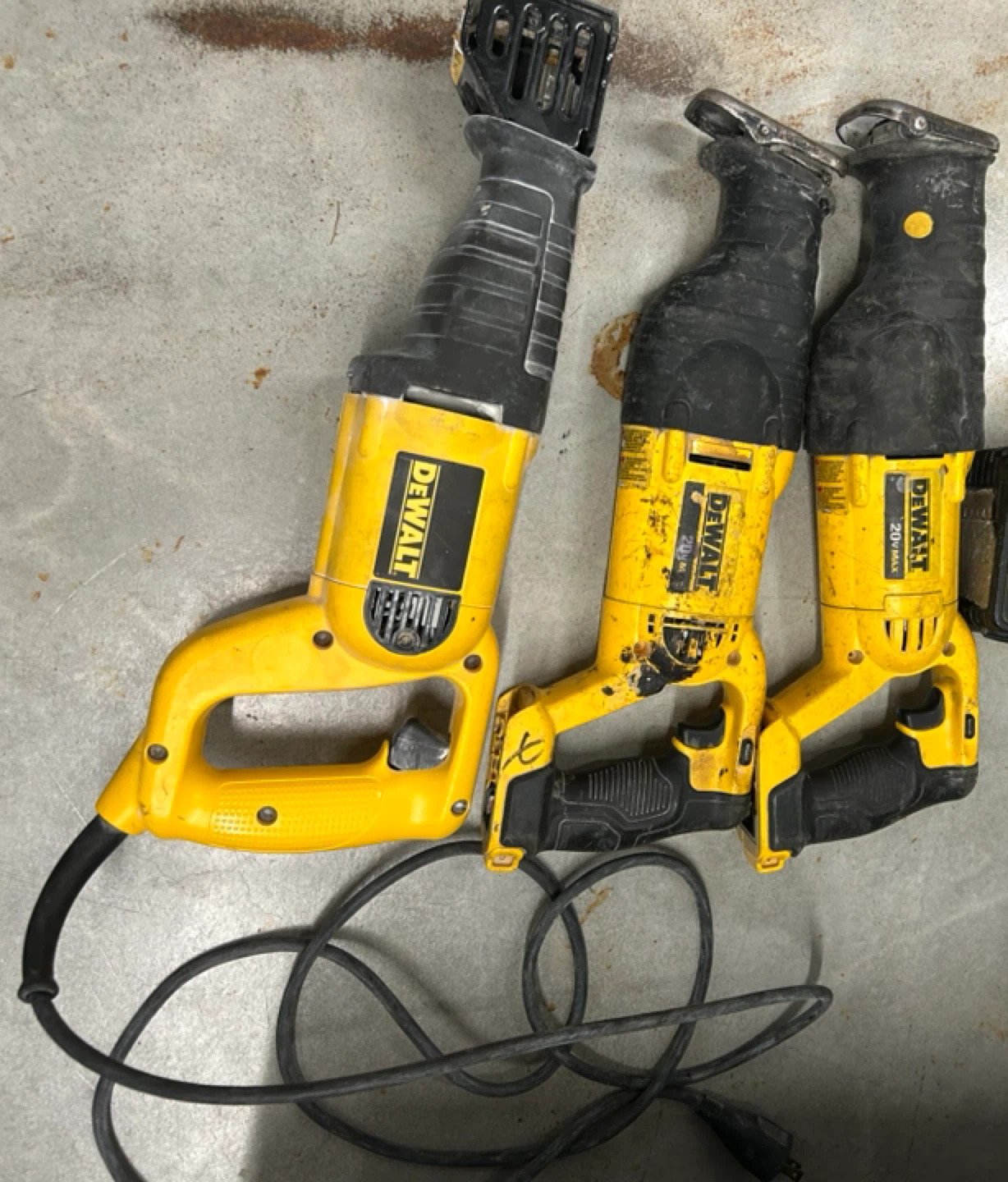 DeWalt Reciprocating Saws - Used Condition