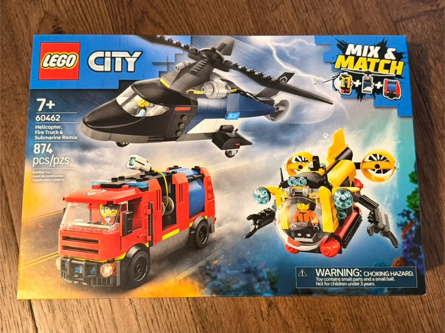 Brand New LEGO City 60462 3 in 1 Remix