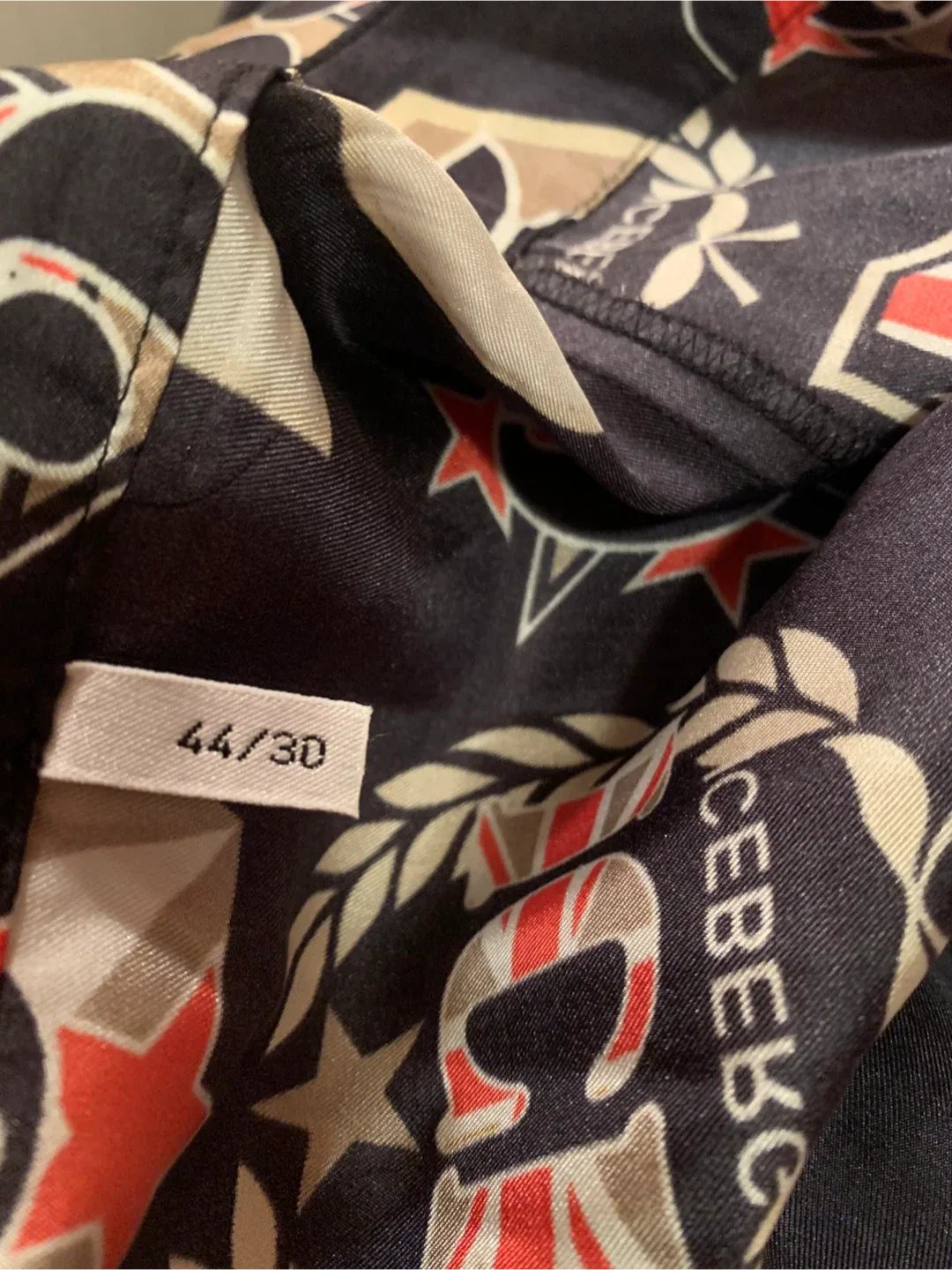 Iceberg Printed Skirt - Size 44/30 image indicator(5)