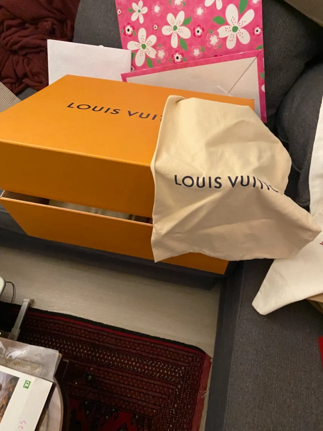 Louis Vuitton Box with Dust Bags #Cleanout