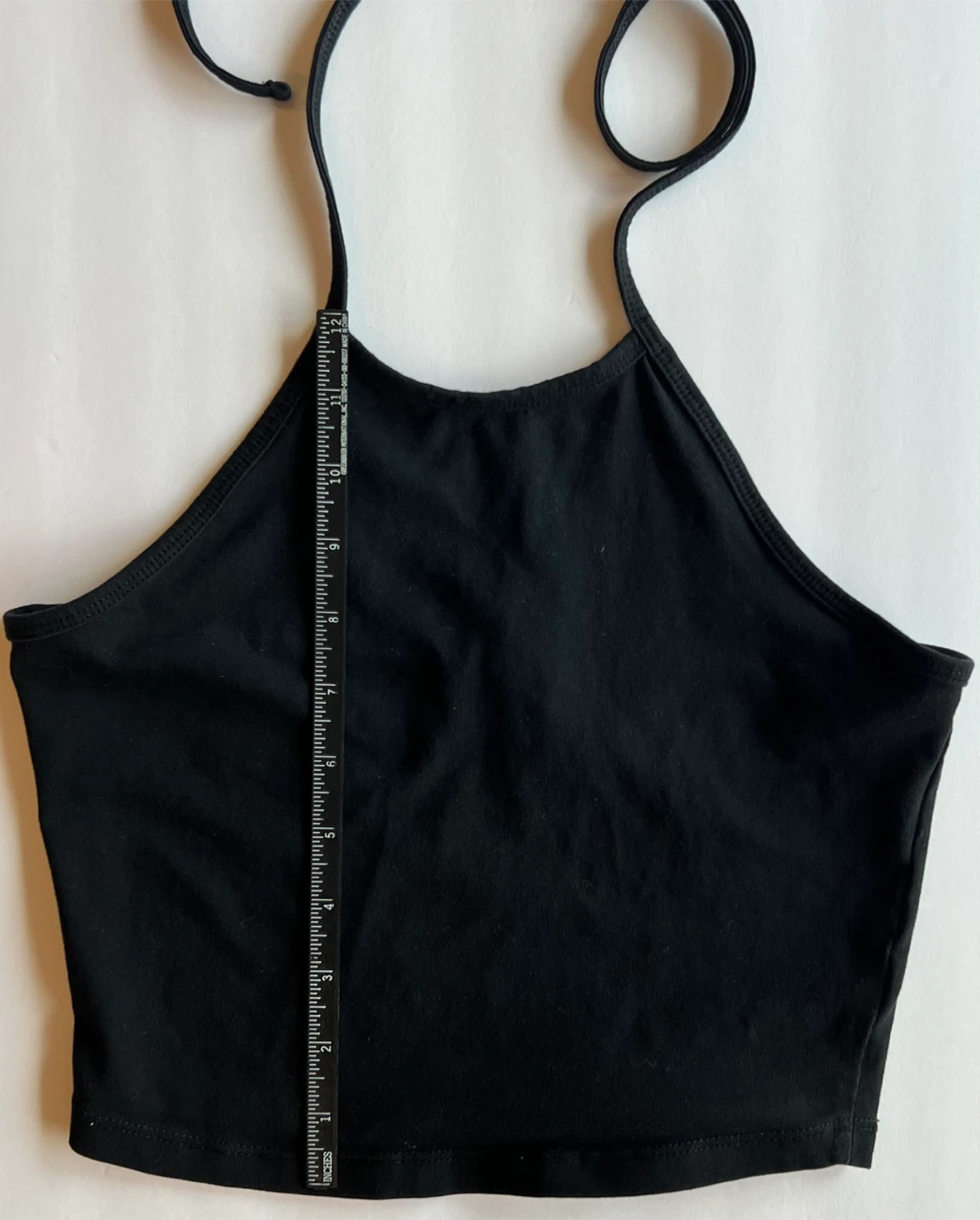Black Halter Top #Cleanout - photo 2