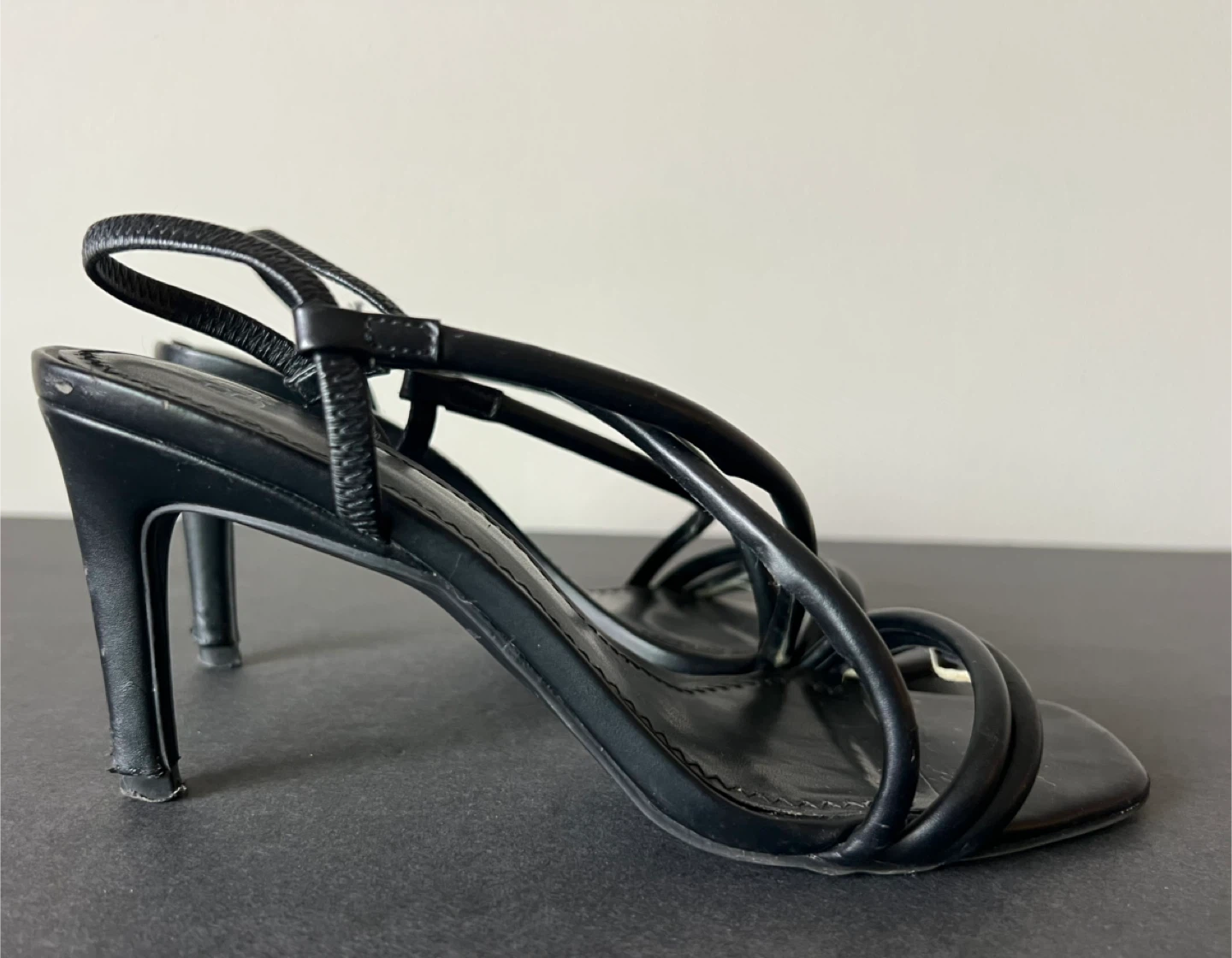 BP. Black Heeled Sandals, Size 8 #Cleanout - photo 4