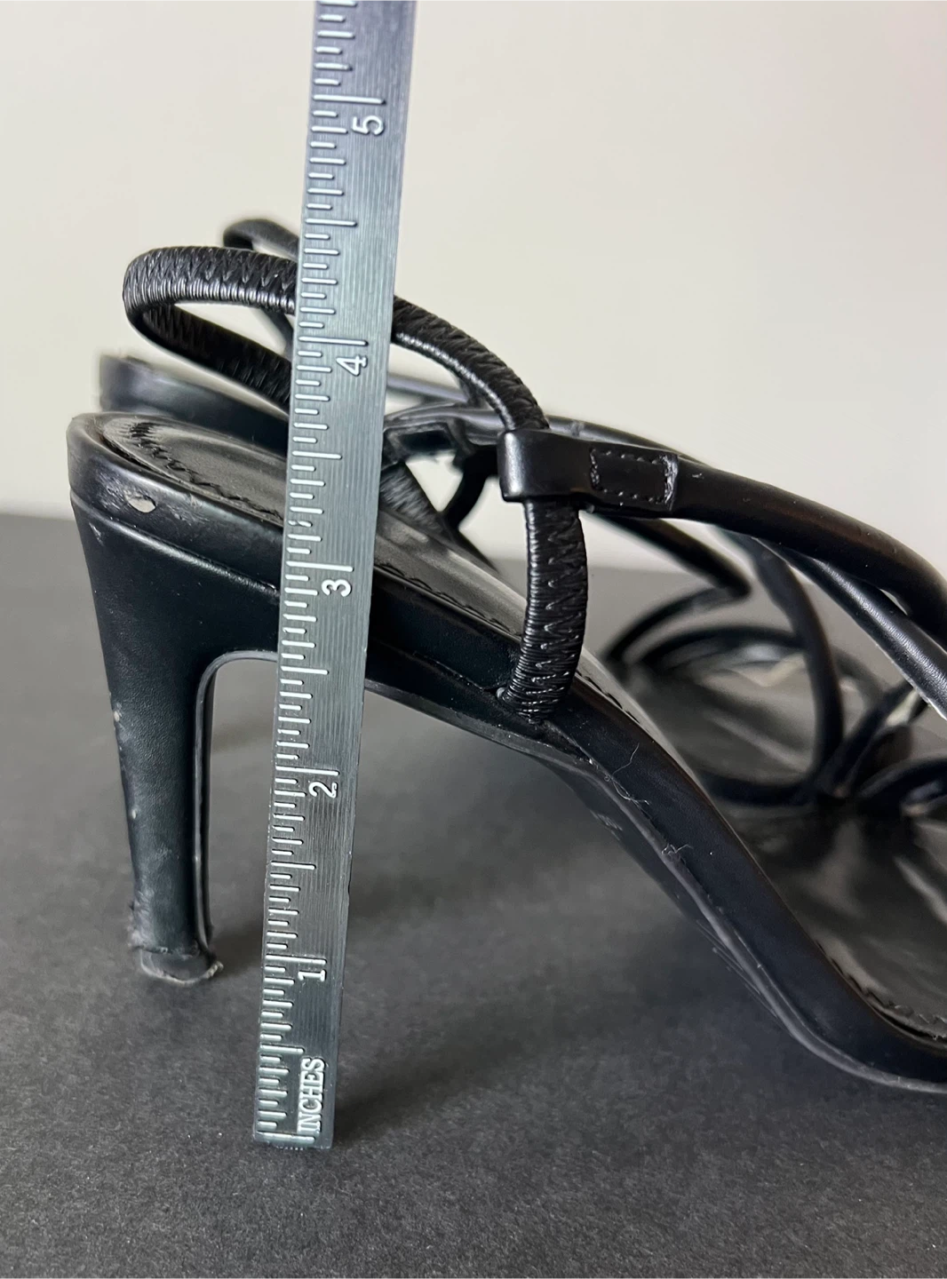 BP. Black Heeled Sandals, Size 8 #Cleanout - photo 5
