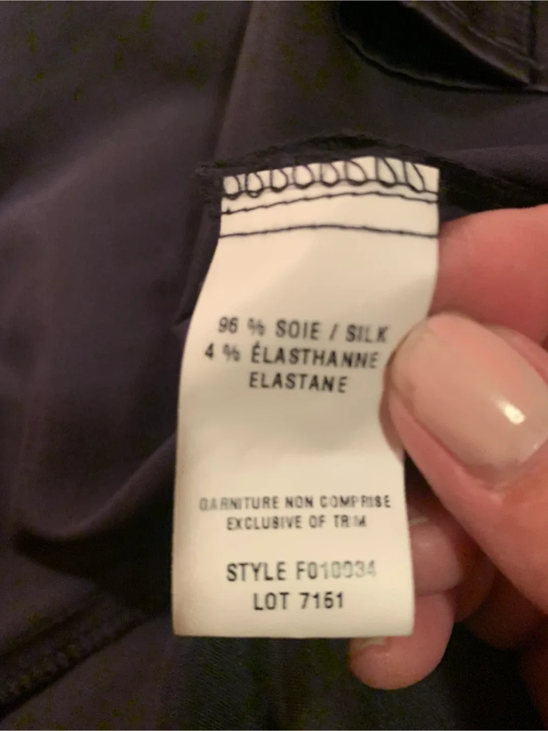 Josef Silk Blend Dress - Size O/L image indicator(4)