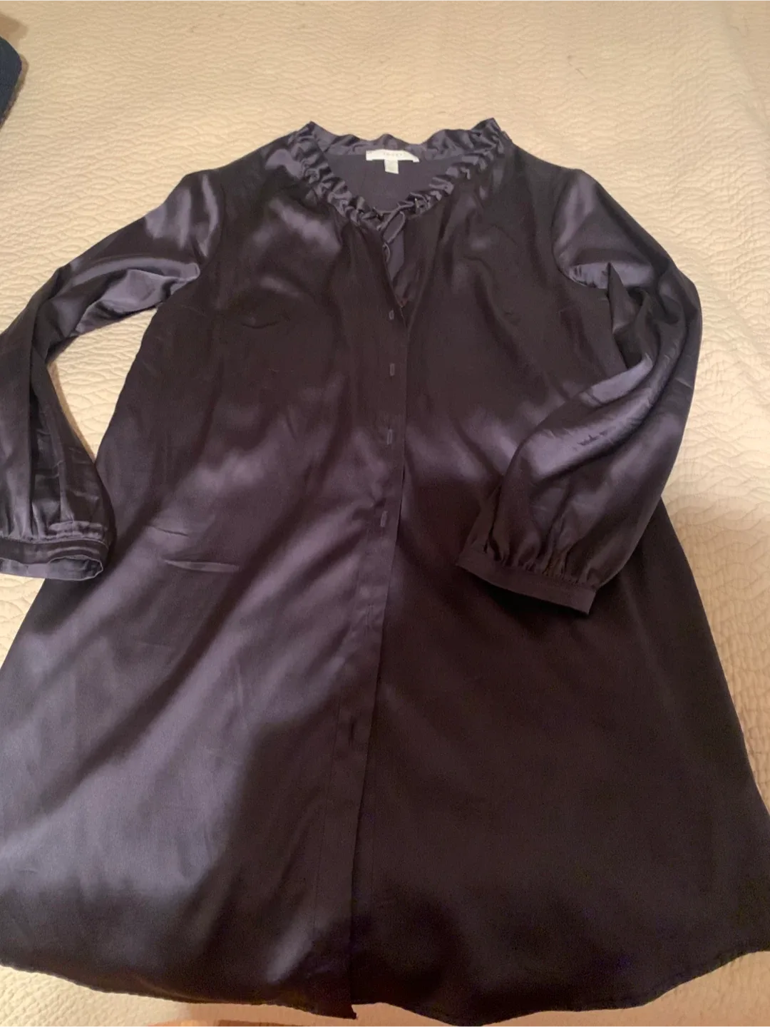 Josef Silk Blend Dress - Size O/L