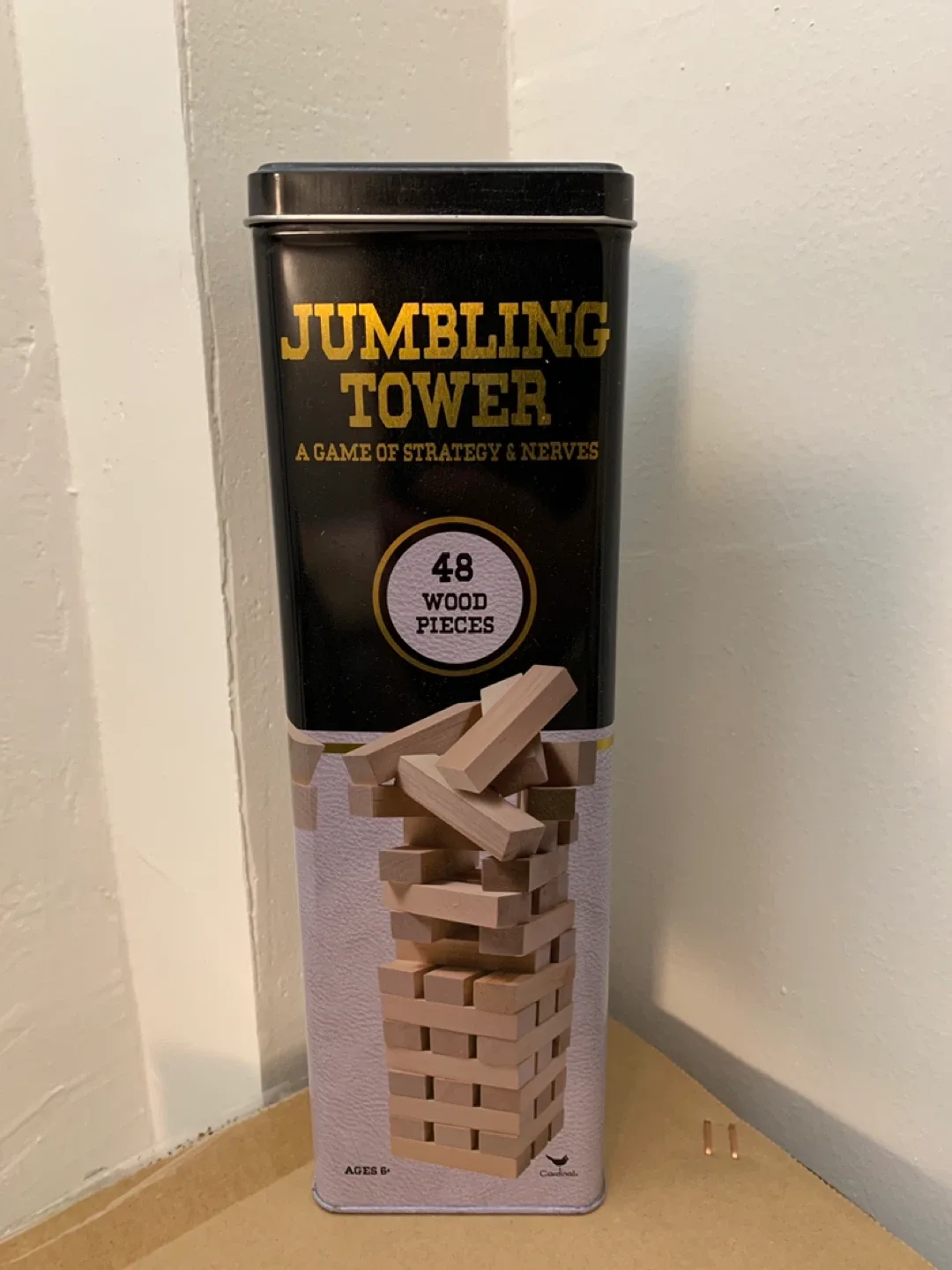 Jumbling Tower Game of Strategy & Nerves