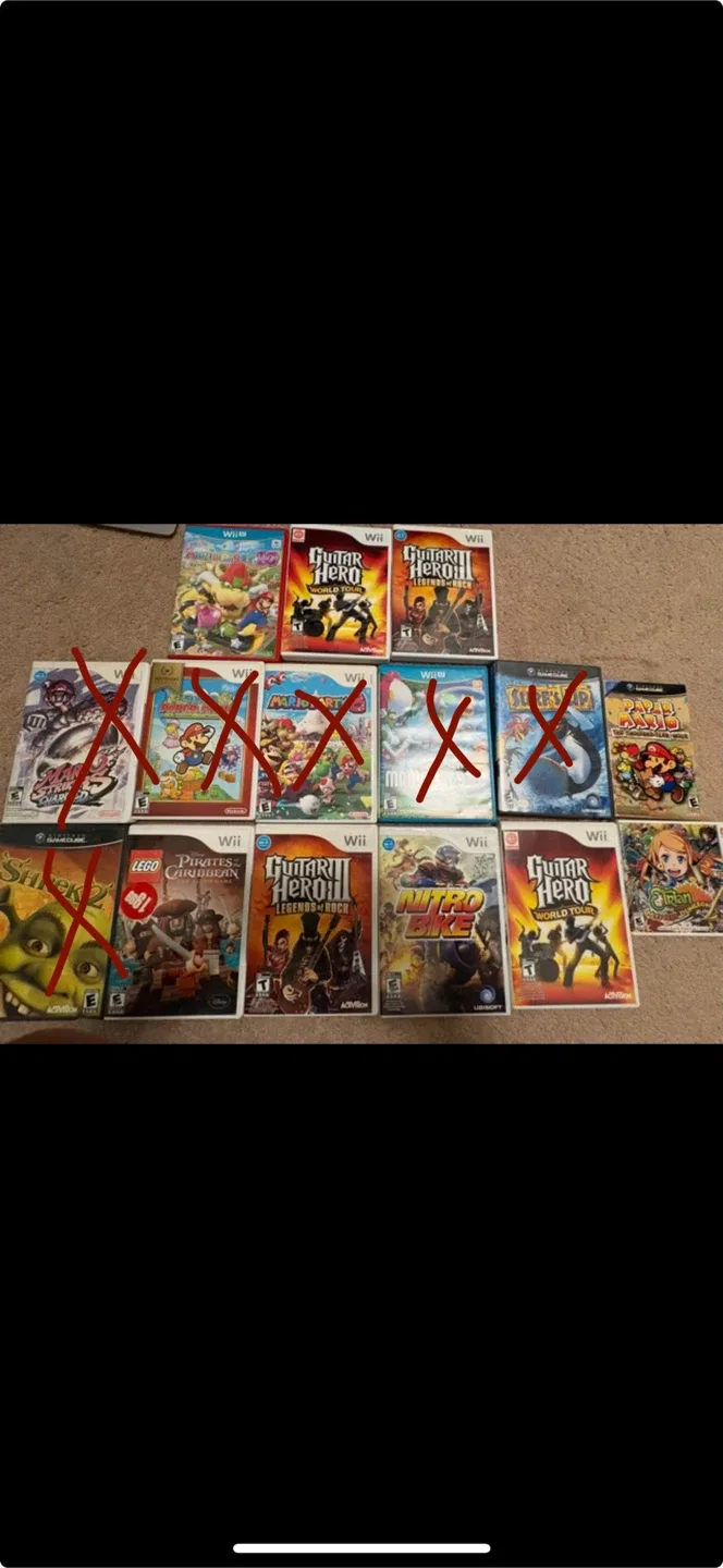 Nintendo GameCube/Wii/Wii U/3DS Games