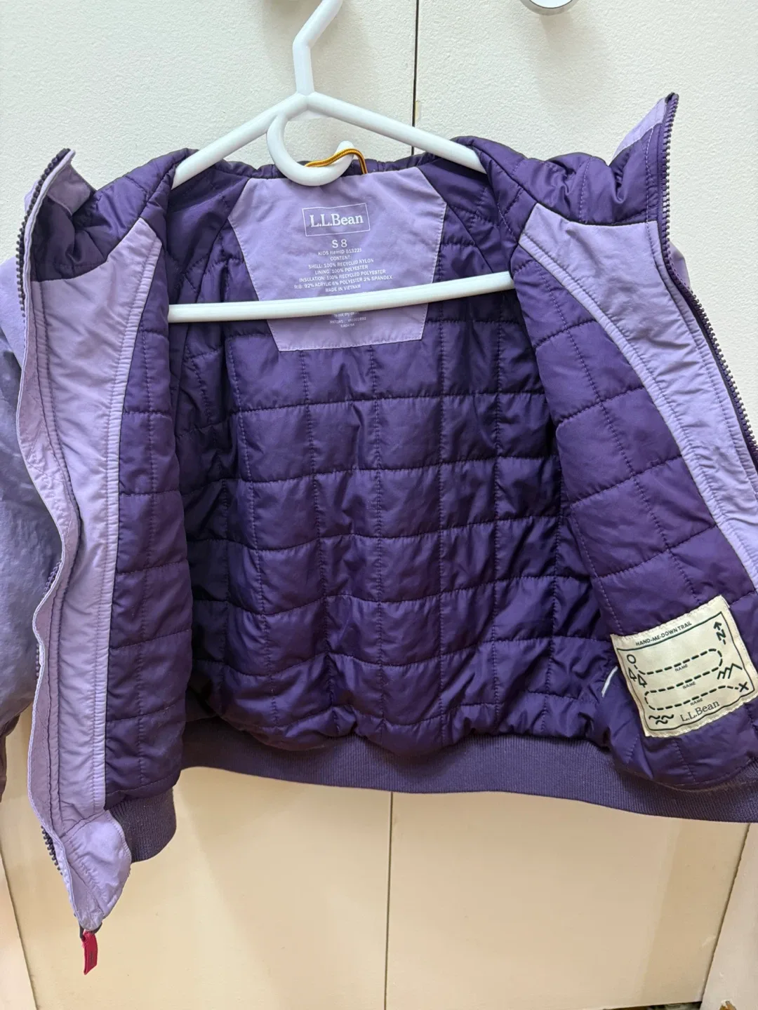 LL Bean Size 8 Small Kids Jacket image indicator(4)
