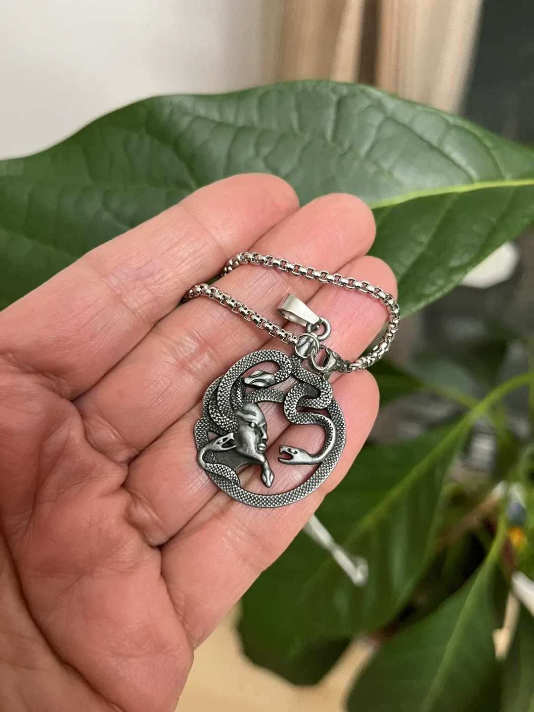 Medusa Pendant Necklace image indicator(2)