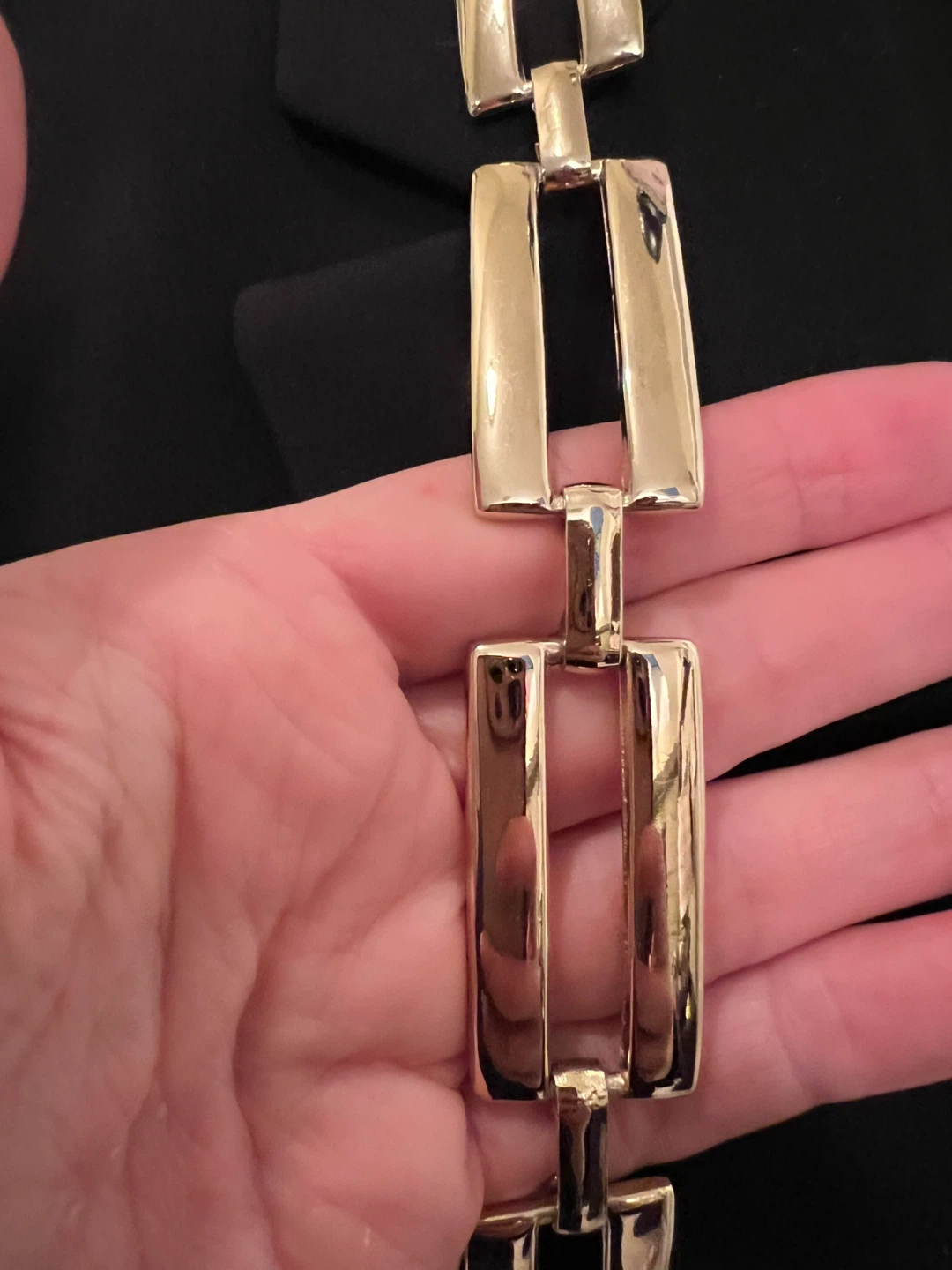 Vintage Gold Tone Belt - photo 3