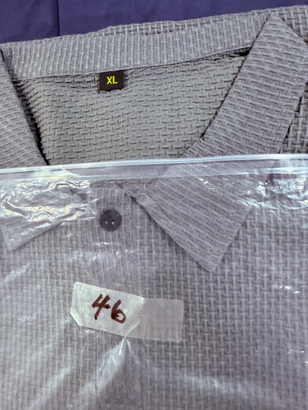 Gray Polo Shirt  #CLEANOUT image indicator(2)