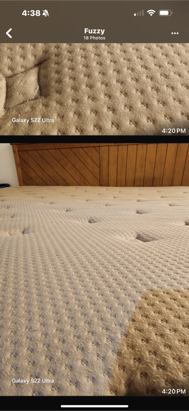 King bed frame and Mattress - King Size