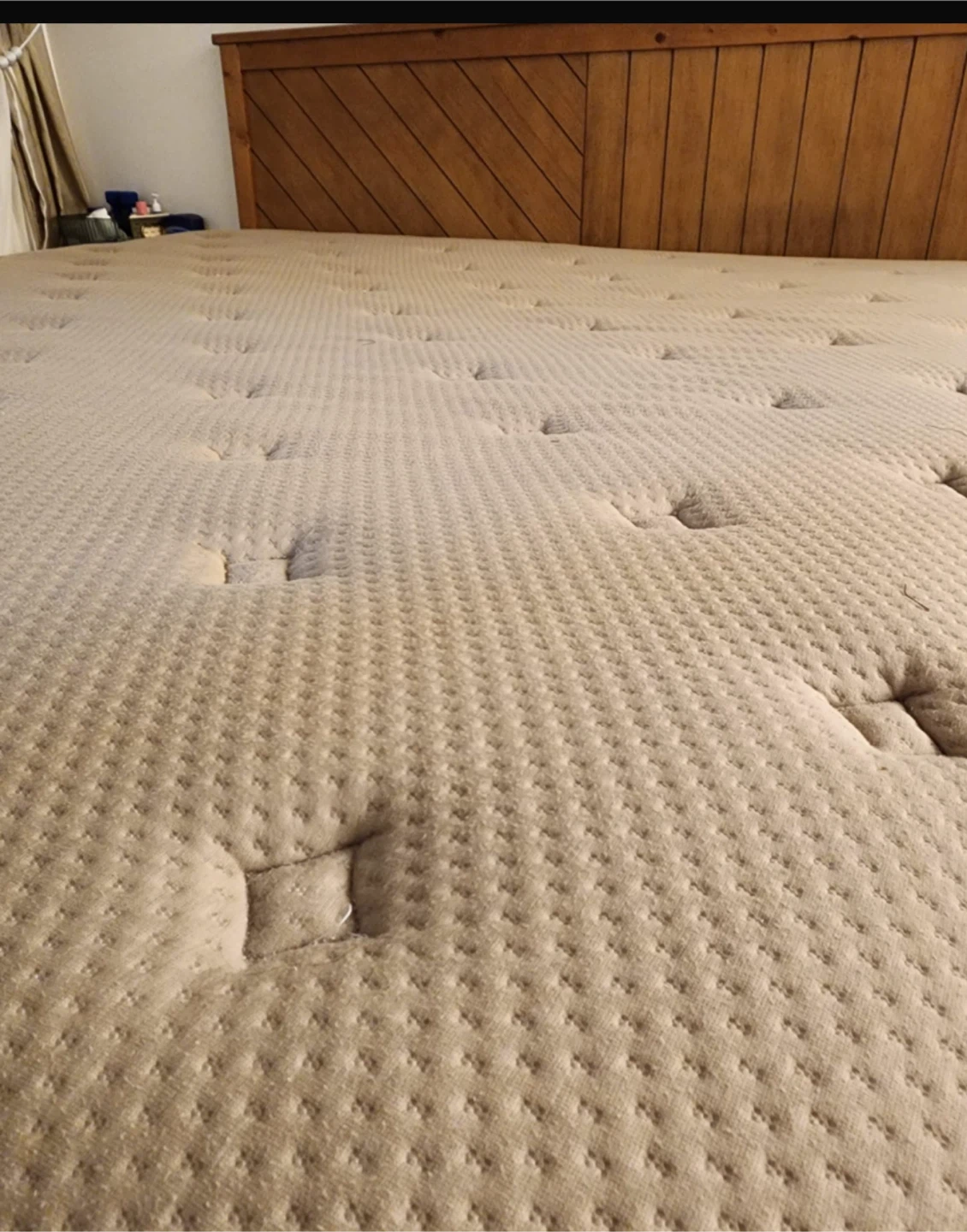 King bed frame and Mattress - King Size - photo 3