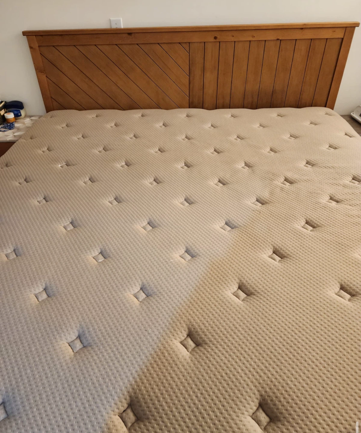 King bed frame and Mattress - King Size - photo 5