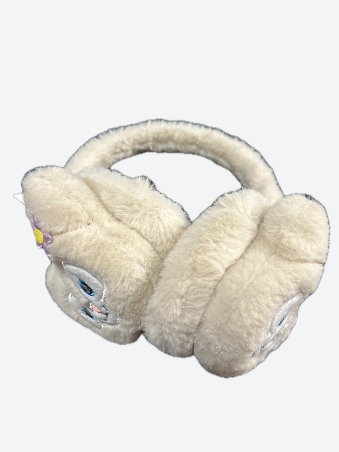 Cute Bunny Earmuffs - White #Cleanout